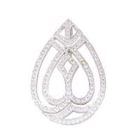 Artistic Jewels Pendant For Women Silver (AL-12)