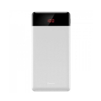 Baseus 10000mAh Digital Display Power Bank White