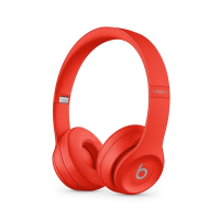 Beats Solo 3 Wireless Bluetooth On-Ear Headphones Red