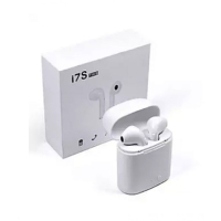 Best Buy i7S TWS Dual Wireless Bluetooth Earbuds White