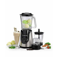 Black & Decker Blender With Grinder And Mincer Chopper (BX600G)