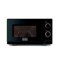 Black & Decker Microwave Oven Black 20 Ltr (MZ2020P)