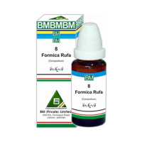 BM Homoeopathy Formica Rufa Drops For Rhinitis and Sinusitis - Pack Of 2
