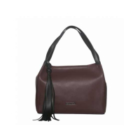 Caprese Austen Satchel Bag Medium Burgundy