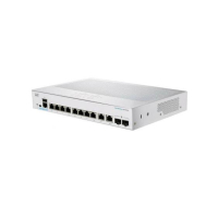 Cisco Business 350 8 Ports PoE+ Managed Switch (CBS350-8FP-E-2G- EU)