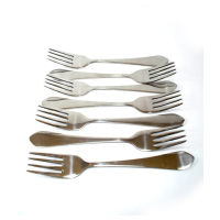 ZS Store Stainless Steel Classic Fork Pack Of 6