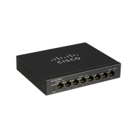 Cisco 110 Series 8-Port Unmanaged PoE Gigabit Desktop Switch (SG110D-08HP)