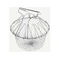 Promax Deep Fry Foldable Basket Colander
