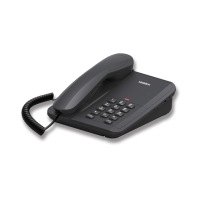 Uniden Basic Corded Landline Phone Black (AS7202)