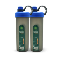 Appolio Gear Sports Water Bottle Large Pack Of 2 (1Ltr)