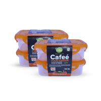 Appollo Cafee Food Keeper (Pack Of 4) -Orange