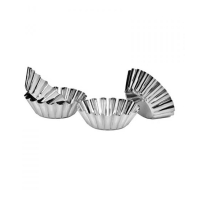 Premier Home Round Fluted Cake Moulds - Set of 4 (805054)