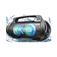 W-King D10 Portable Bluetooth Speaker Black