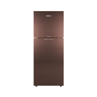 Orient Flare 500 Glass Door Freezer-on-Top Refrigerator 17 Cu Ft-Radiant Lilac