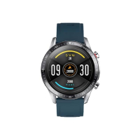 Yolo Fortuner Smart Watch Silver with Moss Blue