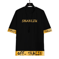 Rg shop Stylish Drop Shouldar Printed T-shirt for men -Black