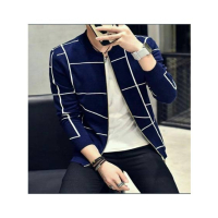 ShopEasy Fashion Men Casual Blazer Trench Coat