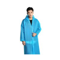 ShopEasy Unisex EVA Transparent Hoodie Raincoat