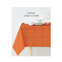 Dream On Printed Table Cover Orange (TC-032-O)