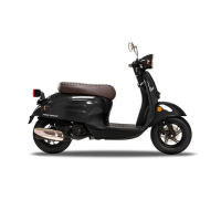 Road Prince Bella 100 Petrol Scooter Automatic - 2024 Model-Black-None