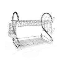 Easy Shop 2 Layer Dish Rack (0786)