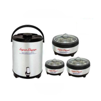 Easy Shop 3 Hotpot & 1 Cooler Set Of 4 (1343)
