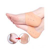 Rubian Store Anti Heel Pain & Crack Silicone Sleeve