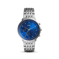 Fossil Chase Timer Men's Watch Silver (FS5542)