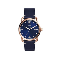 Fossil The Commuter Three-Hand Date Men's Watch Blue (FS5274)