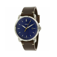 Fossil The Commuter Three-Hand Leather Men's Watch Brown (FS5539)