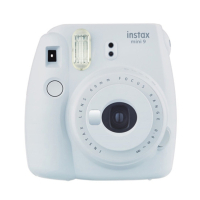 Fujifilm Instax Mini 9 Instant Camera Smokey White