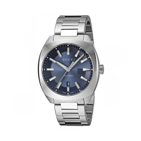 Gucci G-Timeless Stainless Steel Men's Watch Silver (YA142303)