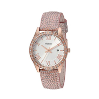Guess Quartz Women's Watch Metallic Pink (U1118L1)