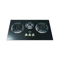 Haier 3 Burner Gas Hob (HCC630DGG)