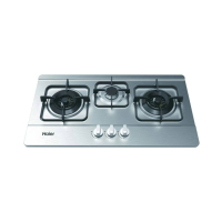 Haier 3 Burner Gas Hob (HCC631DGS)