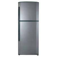 Haier Super Star Series Freezer-on-Top Refrigerator 14 cu ft Silver (HRF-380M)