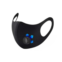Hamayun Goods Anti Dust Washable Filter Fashion Mask Black