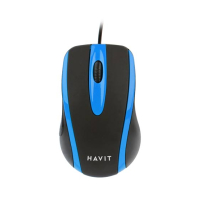 Havit 1000DPI Optical USB Mouse (HV-MS753)-Blue