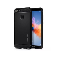 Spigen Rugged Armor Case For Honor 7X - Matte Black (AMT-8984)