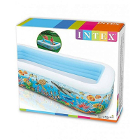 Intex Family Deluxe Mini Swimming Pool White/Blue (PX-9296)