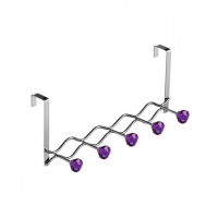Premier Home Over Door Diamantes 5 Hook Hanger (509776)