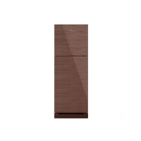 Kenwood Glass Door Freezer-on-Top Refrigerator 11 Cu Ft Brown (KRF-280 GD)