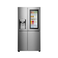 LG Side by Side Smart Refrigerator 21 Cu Ft (GR-X257CSAV)