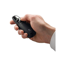Logitech R400 Laser Pointer Presenter Black (910-001361)