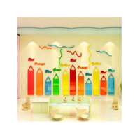 LookNBuy Colorfull Pencils Wall Art (0030)