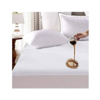 Maguari Single Luxury Waterproof Protectors With Pillow Cover White