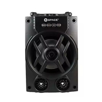 Space Rock Portable Wireless Speaker Black