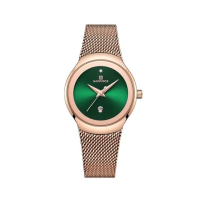 Naviforce Steel Mesh Edition Women's Watch Rose Gold (nf-5004-5)