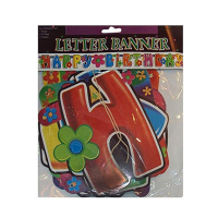 OnlineBachday Happy Birthday Banner Multi Color