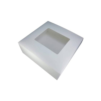 Packaging One 8 LBS Pounds Cake For Big Window Box (Pack Of 5)